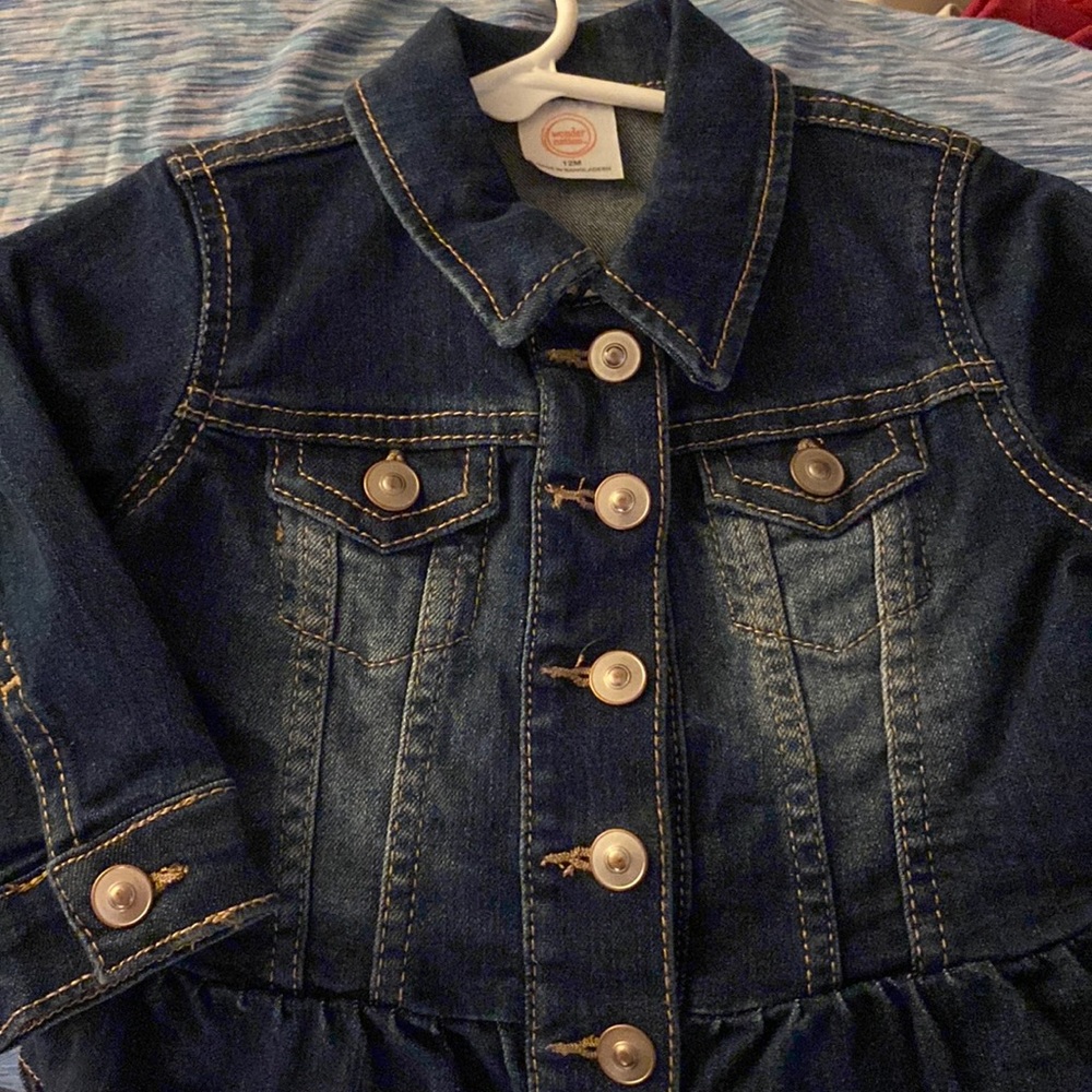 Wonder nation 12 month old jean jacket girls 5 for $20